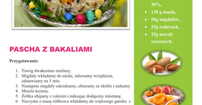 Sztumskie Smaki- Pascha z bakaliami