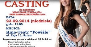 Casting do konkursu Miss Powiśla 2014
