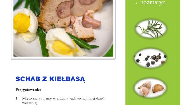 grafika do: Sztumskie Smaki - Schab z  Kiełbasą 